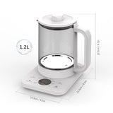 1.2L Electric Kettle Tea Maker Health Pot 8-in-1 Programmable Brew Cooker Master Warmer Teapot Water Kettle kitchen Appliances