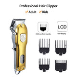 2021 Hair Clipper Set Electric Hair Trimmer Cordless Shaver Trimmer 0mm Men Barber Hair Cutting Machine for Men Rechargeable