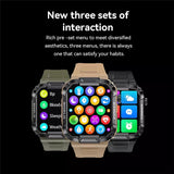 MK66 Smart Watch 1.85inch HD Big Screen Bluetooth Call AI Voice Music Healthy Monitor Smartwatch For Men Women