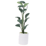 1:12 Dollhouse Miniature Mini Tree Potted For Green Plant In Pot Doll House Furniture Home Decor Simulation Potted Plants