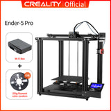 CREALITY 3D Printer New Ender-5 Pro Silent Board Pre-installed Magnetic Build Plate Power off Resume Printing Enclosed Structure