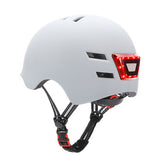 Cycling Helmet Breathable &amp; Comfortable Safety Helmet with Front &amp; Rear Light 4 Light Modes for Men Bike E-Bike Electric Scooter