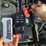 Car Battery Tester 12V Motorcycle Fault Detector Battery Tester Digital Alternator Analyzer Auto Repair Car Diagnostic Tool
