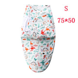 Baby sleeping bag newborn envelope cocoon wrap swaddle soft 100% cotton 0-6 months sleep blanket