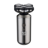 Multifunctional USB Charging Digital Display Intelligent Waterproof Five Head Shaver Double Ring Veneer Knife Net