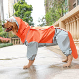 Dog Riancoat Jumpsuit Rain Coat for Dogs Pet Cloak Labrador Waterproof Golden Retriever Jacket