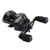 Carbon Fiber Baitcasting Reel 5+1BB  Baitcaster Reel Fishing Reel High Speed 6.3: 1 Gear Ratio Magnetic Brake System for Fishing