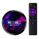 H96 MAX X4 TV Box Android 10 Amlogic S905X4 2G 16G 4K 1080P 3D Video Media Player 2.4G&5G Wifi Set Top Box EU Plug