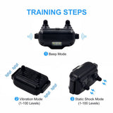Pet Dog Training Collar L880 Dog Electric Shock Collar IP67 Rechargeable Diving Waterproof Remote Training Collars LCD Display