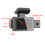 3 inch HD 1080P Dash Cam Car DVR Camera Wide Angle Night Vision Car Camera Way Loop Recording Video Recorders With G-Sensor