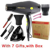 110V or 220V With US, EU Plug 1800W Hot And Cold Wind Hair Dryer Blow dryer Hairdryer Styling Tools For Salons and household use