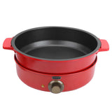 Electric Multi Cooker Multifunctional Cooking Pot Electric Cooker for Frying Grilling Hot Pot with Host 220V Kitchenware