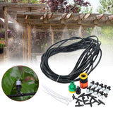 10M Irrigation Kit Flower Watering Garden Tools Detachable Cooling Moisturizing Atomizing Nozzle Greenhouse Humidification