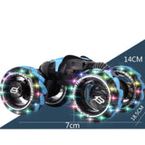 RC Car 4WD Radio Control Stunt Car Gesture Induction Twisting Off-Road Vehicle Drift RC Toys With Light & Music for Kids Gift