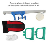 Upper Limb Rehabilitation Pulley Ring Traction Trainer Stroke Hemiplegia Rehabilitation Equipment Hand Shoulder Neck Training Ma