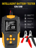 12V 24V Car Battery Tester TK-100 Digital Vehicle Cranking Charging Scanner Diagnostic Battery Measurement Analyzer