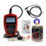 BA101 Car Battery Tester 12V Digital Battery Tester Analyzer 100 2000CCA 220AH with Japanese Korea French Car Diagnostic