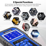 KW450 OBD2 escaner automotivo for VAG Cars VW Audi ABS Airbag Oil ABS EPB DPF SRS TPMS Reset Full Systems Scanner VAG COM