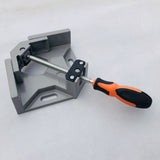 2 Set Of 90 Degree Corner Clamp Right Angle Clamp Aluminum Alloy Made,Adjustable Swing Jaw Corner Clamp,Woodworking Vice Wood Me