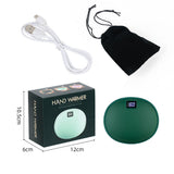 Portable 2 In 1 USB Rechargeable Electric Hand Warmer For Winter Double-sided Heating Mini 5000/10000mah Mobile Power Supply