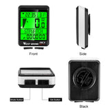 Cycling Dometer 5 Language Stopwatch Watch LED Screen Speedmeter Waterproof  Bicycle Bike Computer Wireless Odometer