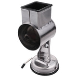 Stainless Steel Cheese Grater, Rotary Chopper, Vegetable Shredder Salad Slicer Multi-Use Hand Grater Grinder 5 Blades