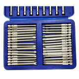 50Pcs 75mm Long Screwdriver Bits Set Bit Holder Various Shapes Electric Screwdriver Drill Bits Kit With Storage Box