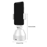 360° Rotation Auto Smart Shooting Selfie Stick Intelligent Follow Gimbal AI-composition Object Tracking Face Stand