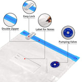 28EA Reusable Vacuum Storage Bags Compress and Remove Air to Prevent Humidity in 3D Printer Filament