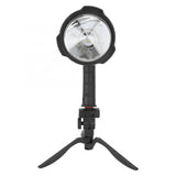 Portable Handheld LED Searchlight with Foldable Tripod Emergency Long-range lighting Flashlight USB Charging camping equipment