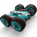 Free Dropshipping 360 Degree Flip Kids Robot RC Cars Toys for Gifts RC Car 2.4G 4CH Stunt Drift Deformation Buggy Car Roll Car
