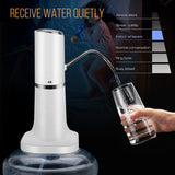 Electric Water Bottle Dispenser Water Pump for Bottle 19 Liters Automatic Kitchen Bottle Tap Dispenser Drinking USB Rechargeable