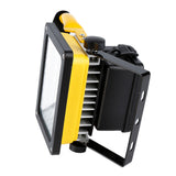 Waterproof 1000lm Rechargeable Flood Portable 220V Iron Outdoor Emergenency Light Garage Lamp Construction Site Spotlight