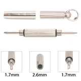 3 In 1 Eyeglass Multifunction Screwdriver Precision Steel Sunglass Watch Repair Kit With Keychain Mini Small Practical Clock