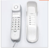 Mini Wall LCD Display Landline Telephone Corded Phone Landline telephones For Home Hotel Small Extension fixed Telephone caller
