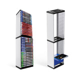 For PS5 Host Game Disk Tower Storage Rack 36 Game Discs For PS4 Switch Xbox One Bracket Storage Tower Shelf Rack
