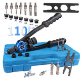 110pcs Labor-saving Hand Riveter Kits Fine Quality Simple Operation Manual Rivet Machine Professional Riveting Tools Set