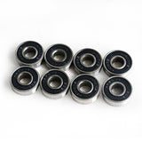 4Pcs Light Up Roller Skate Wheels Luminous Skate Wheels With Bearings T Tool Skateboards Accessories