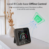 USB Power Supplys Tuya WiFi Intelligent Temperature Humidity Infrared Controller Home  Air Conditioner Thermostat LCD Screen