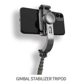 Professional Gimbal Stabilizer for Smartphone with Bluetooth Selfie Stick and Tripod Selfie Stick Portable All in One