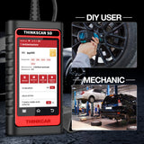 THINKCAR Thinkscan SD4 OBD2 Scanner ABS SRS BCM TPMS Automotive Scanner CR619 Car Diagnostic Tool Lifetime Free Update diagzone