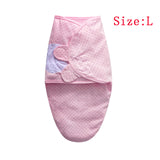 Baby sleeping bag newborn envelope cocoon wrap swaddle soft 100% cotton 0-6 months sleep blanket