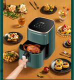 220V Automatic Electric Air Fryer For Home Kitchen Food Fryer Without Oil 5.5L Frying Oven Pot Machine Cooking Appliances