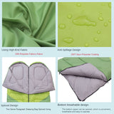 Mountaineering Camping Sleeping Bag Ultralight Waterproof 4 Seasons Warm Envelope Backpack Sleeping Bag can be spliced Traveling