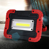 Portable LED Light LED Work Light Outdoor LED Light Powered By Battery For Outdoor Camping Hiking Emergency Lighting