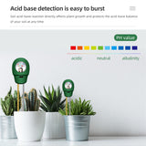 3 in 1 Soil Moisture Fertility Meter Water PH Tester Fertility Soil Meter Gardening Detector for Plants PH Monitor Detector