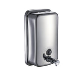 Manual Liquid Soap Dispensers Bathroom Accessories Washing Machine Stainless Steel Dispenser For Shampoo