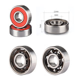 For 5232Mm Wheels 100A Aluminum Alloy Professional Bridge Skate Board Bracket 5In Skateboard Trucks Accessories