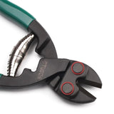8-Inch Mini Bolt Cutter Chrome Vanadium Steel Construction Hardened Cutting Edges Designed for Heavy Duty Wire Bolt
