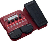 Zoom b1 quatro b1x quatro baixo guitarra multi-efeitos processador com pedal de expressão